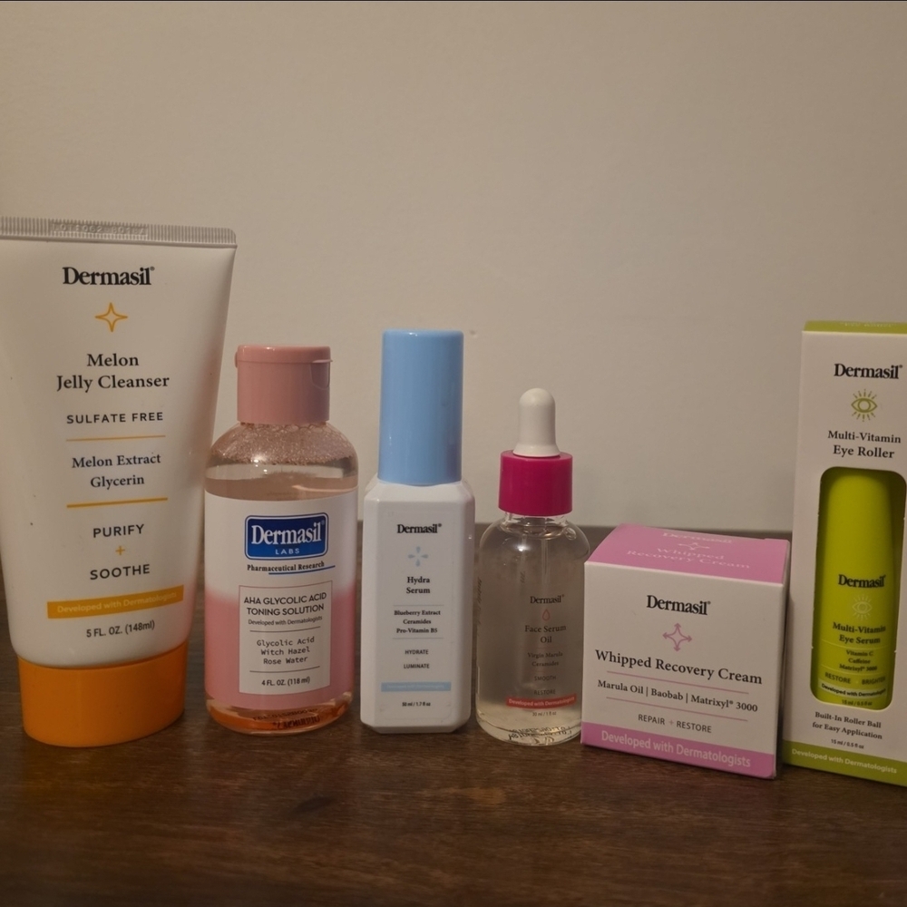 Skincare Set with Melon Jelly Cleanser and Whipped Recovery Cream